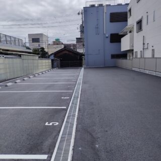 鶴見区放出東　空き地から駐車場造成工事